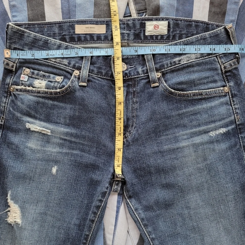 Ag Nikki Relaxed Skinny Jeans 25 - Picture 9 of 11